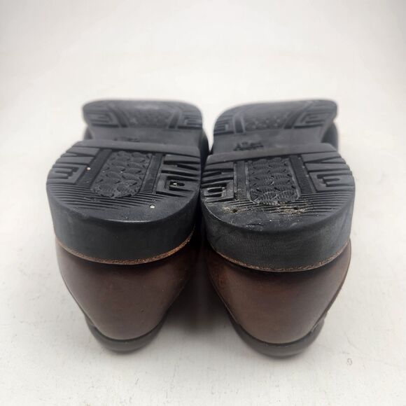 Allen Edmonds Nashua Loafers Men’s Sz 7.5 D Kiltie Tassel Black Brown Leather